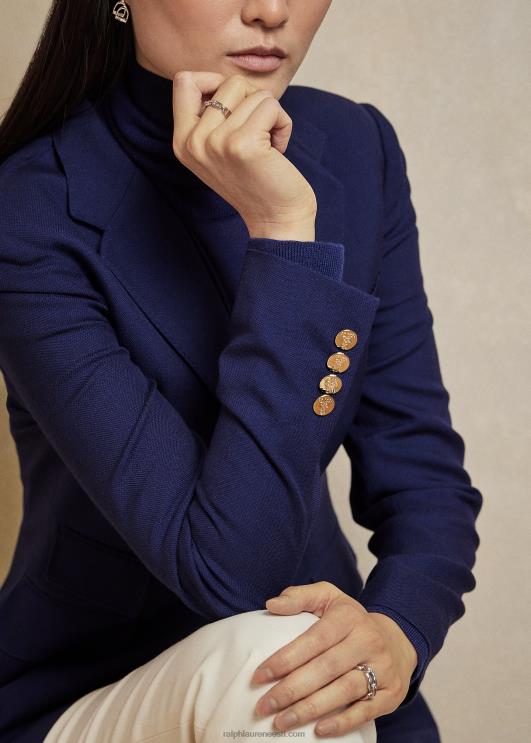 Ralph Lauren naised parkeri kašmiirjope PR0V3461 merevägi