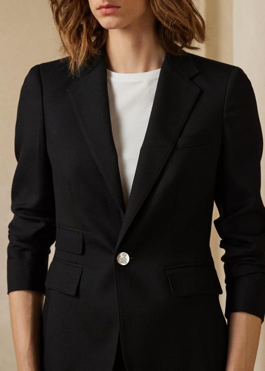 Ralph Lauren naised parkeri kašmiirjope PR0V3462 must