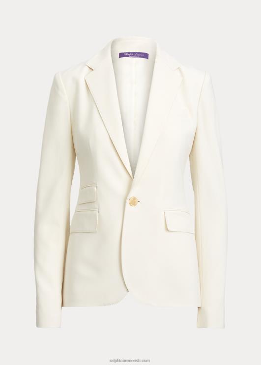 Ralph Lauren naised parkeri stretšvillane jope PR0V3441 kreem