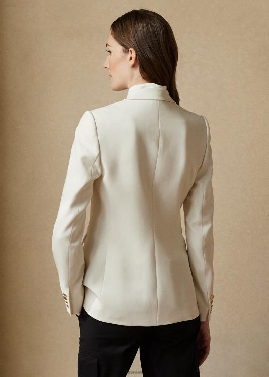 Ralph Lauren naised parkeri stretšvillane jope PR0V3441 kreem