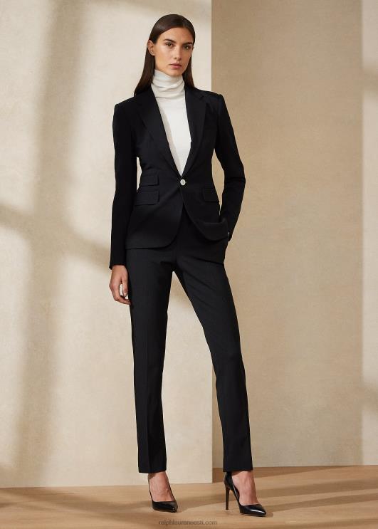 Ralph Lauren naised parkeri stretšvillane jope PR0V3443 must