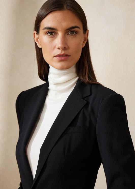 Ralph Lauren naised parkeri stretšvillane jope PR0V3443 must