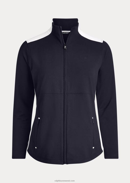 Ralph Lauren naised puuvillasegu jakk PR0V4729 mere- ja kreemjas