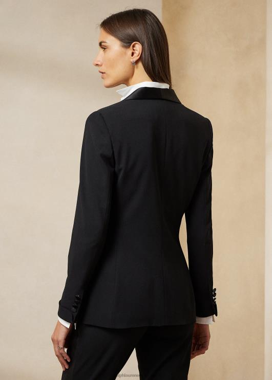 Ralph Lauren naised saemehe villane smokingu jope PR0V3439 must