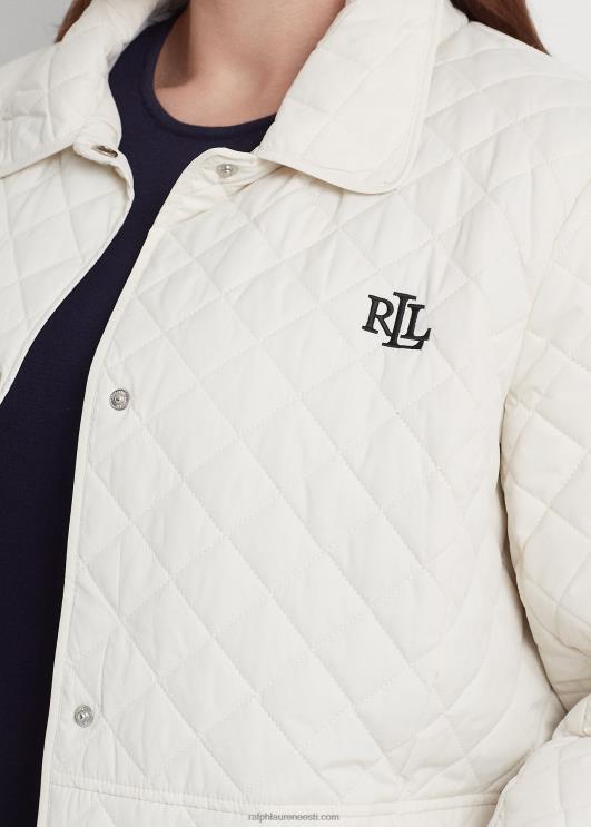 Ralph Lauren naised teemanttepitud jakk PR0V4705 valge