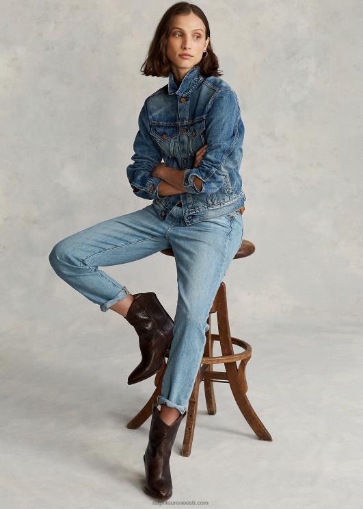 Ralph Lauren naised teksasest rekkamehe jope PR0V3278 tume indigo