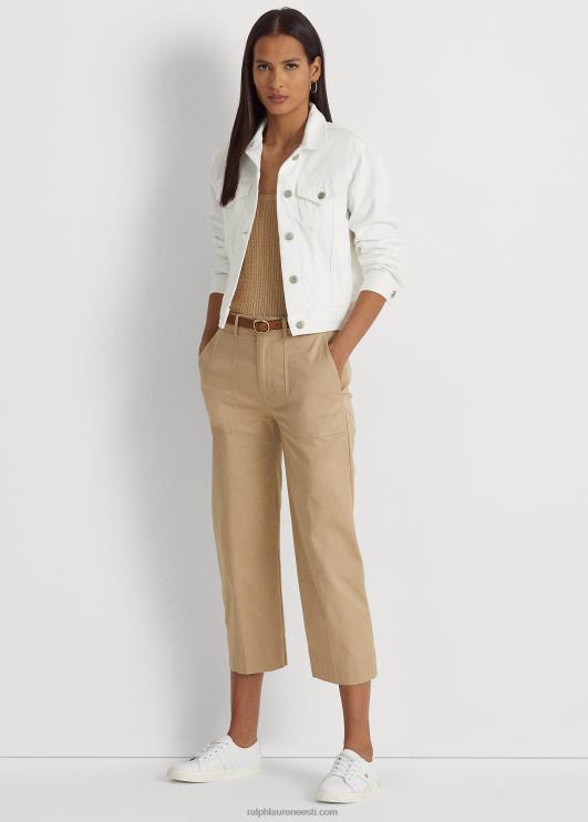 Ralph Lauren naised teksasest rekkamehe jope PR0V4010 valge pesu