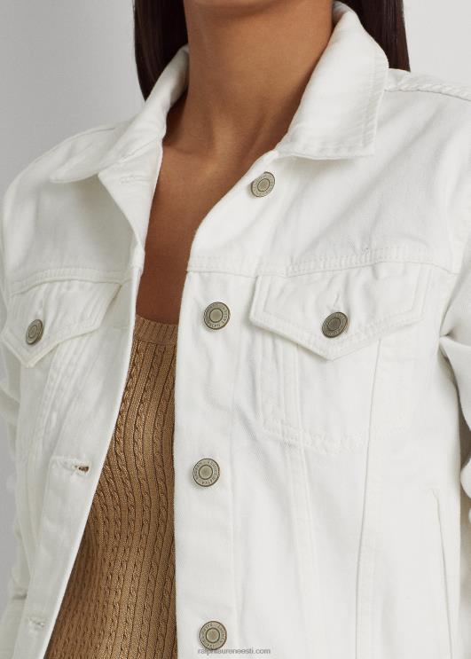 Ralph Lauren naised teksasest rekkamehe jope PR0V4010 valge pesu