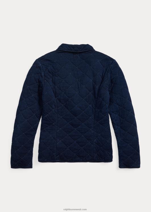 Ralph Lauren naised tepitud jersey jakk PR0V3669 indigo