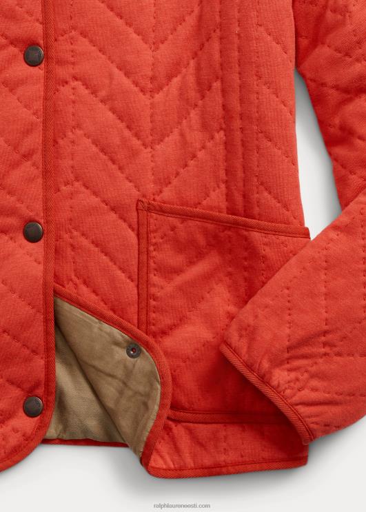 Ralph Lauren naised tepitud jersey liner jope PR0V3635 punane