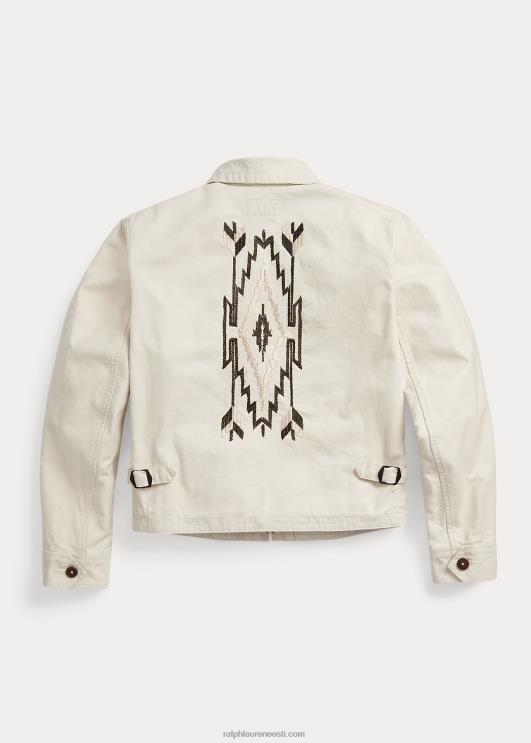 Ralph Lauren naised tikitud slub-kootud jakk PR0V3614 tonaalne kreem