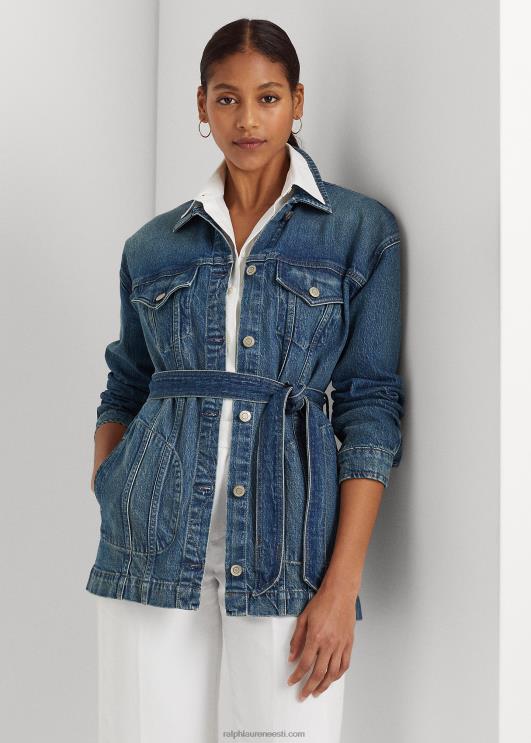 Ralph Lauren naised vööga teksaväljak PR0V4368 karjamaa pesu