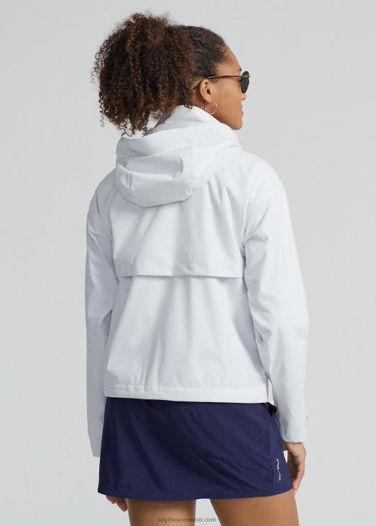 Ralph Lauren naised vetthülgav kapuutsiga jope PR0V9406 keraamiline valge