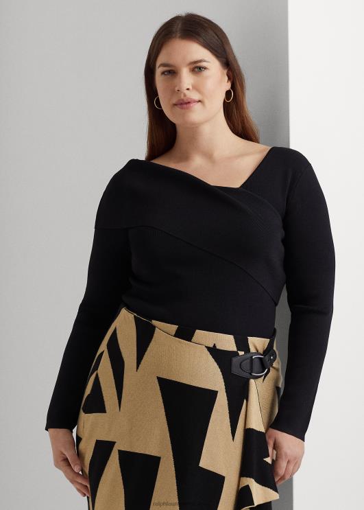 Ralph Lauren naised asümmeetriline pikkade varrukatega kampsun PR0V4781