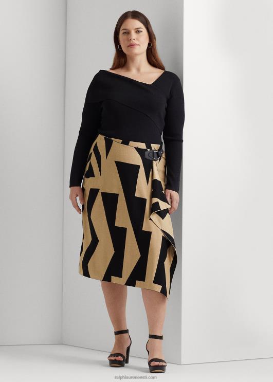 Ralph Lauren naised asümmeetriline pikkade varrukatega kampsun PR0V4781