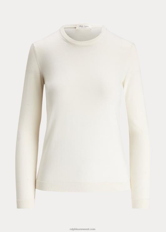 Ralph Lauren naised kašmiirist kaelusega kampsun PR0V3449 lux kreem