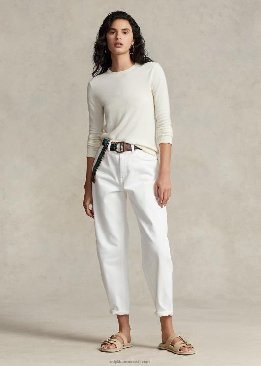 Ralph Lauren naised kašmiirist kaelusega kampsun PR0V9180 kreem