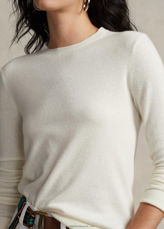 Ralph Lauren naised kašmiirist kaelusega kampsun PR0V9180 kreem