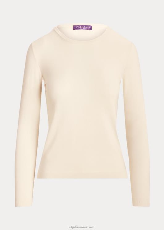 Ralph Lauren naised kašmiirist kaelusega kampsun PR0V9347 lux kreem