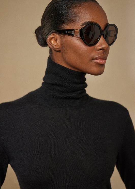 Ralph Lauren naised kašmiirist kilpkaelus PR0V3526 must