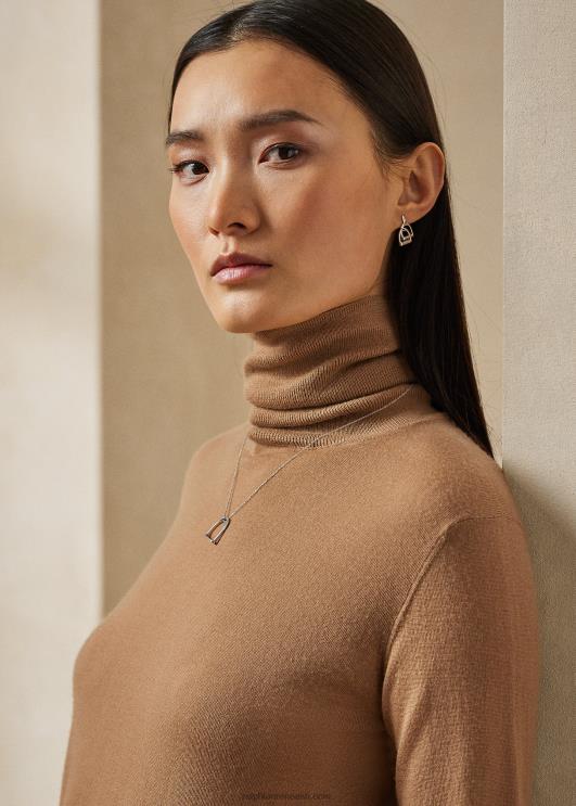 Ralph Lauren naised kašmiirist kilpkaelus PR0V3527 kaamel