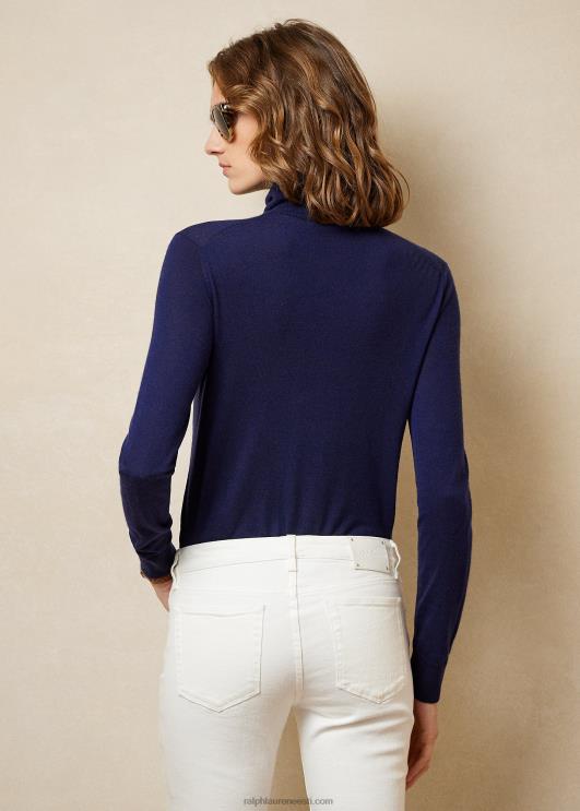 Ralph Lauren naised kašmiirist kilpkaelus PR0V3529 luksuslik merevägi