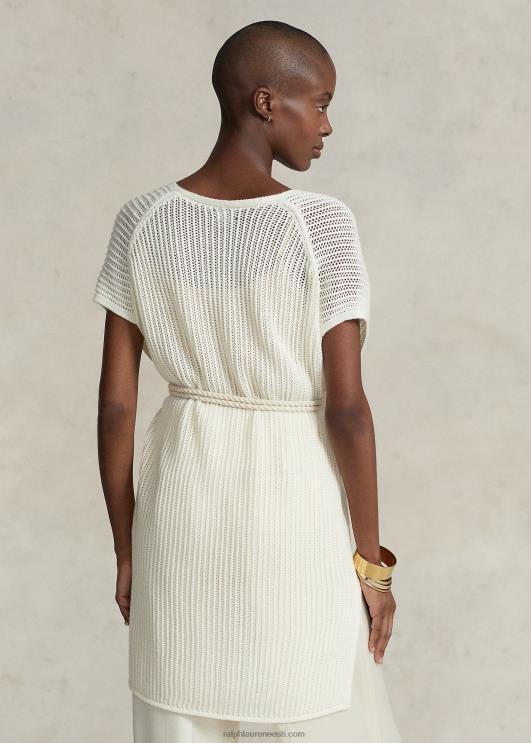 Ralph Lauren naised lahtise õmblusega meriinovillane tuunika PR0V3112 tume kreem