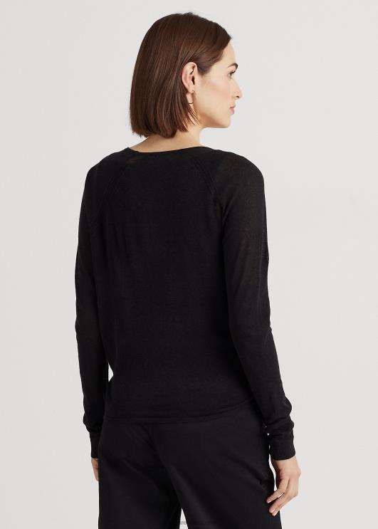 Ralph Lauren naised linasegu kampsun PR0V4336 must