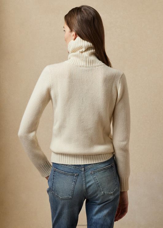 Ralph Lauren naised lipuline kašmiir kaelusega kampsun PR0V9353 koor lipuga