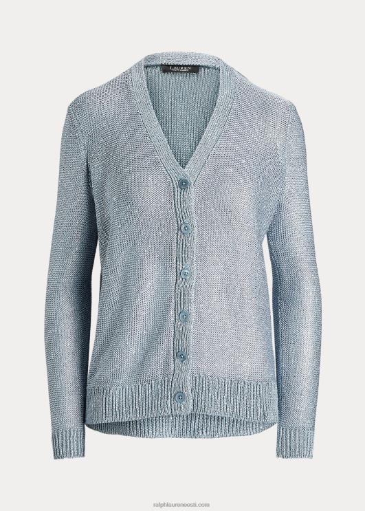 Ralph Lauren naised litritega linasegust kardigan PR0V4833 indigoookean multi