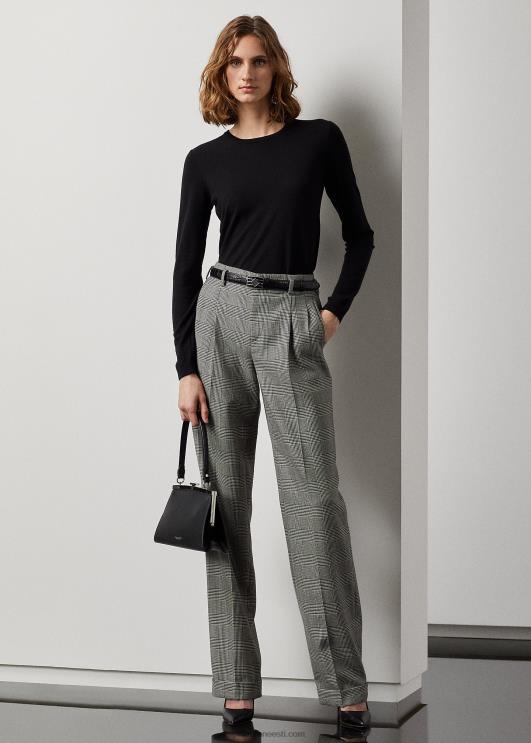 Ralph Lauren naised meriinovillane kaelusega kampsun PR0V3583 must