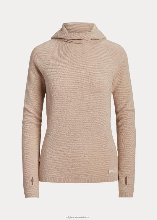Ralph Lauren naised meriinovillane snoodpulover PR0V3048 luitepruun kanarbik