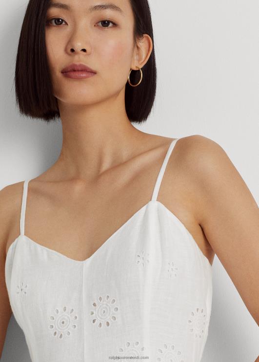 Ralph Lauren naised aas-tikandiga linane kleit PR0V3927