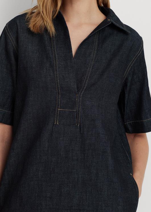 Ralph Lauren naised denim vahetuskleit PR0V4261 jonesi tänavapesu