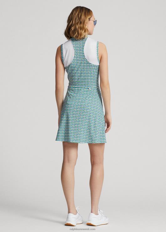 Ralph Lauren naised graafilise paneeliga jersey kleit PR0V3737 kevadpunutis