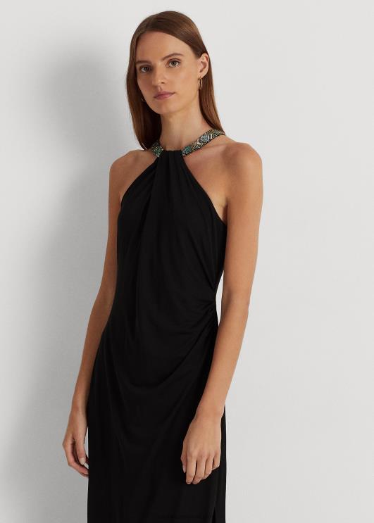 Ralph Lauren naised jersey päitsetega kleit PR0V9533