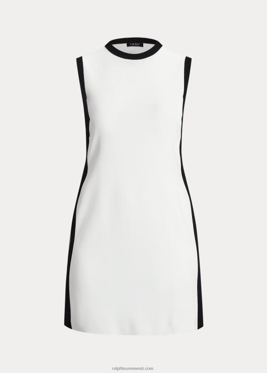 Ralph Lauren naised kahetooniline varrukateta kampsun PR0V4571 valge must