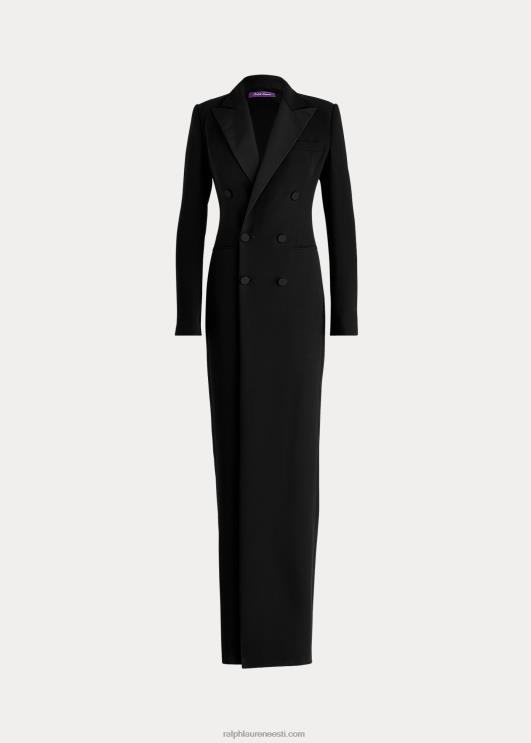 Ralph Lauren naised kristian silk cady kleit PR0V3466 must