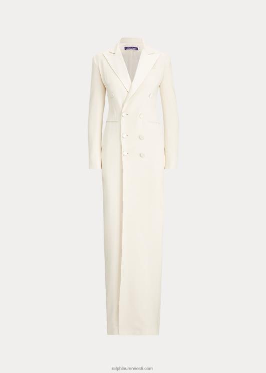 Ralph Lauren naised kristiani siidist smokingu kleit PR0V9325 kreem