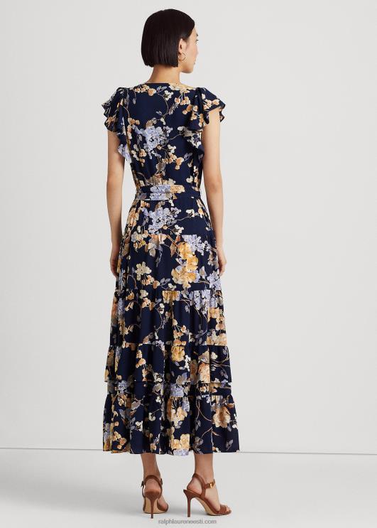 Ralph Lauren naised lilleline mullikleit PR0V4096 mereväe multi