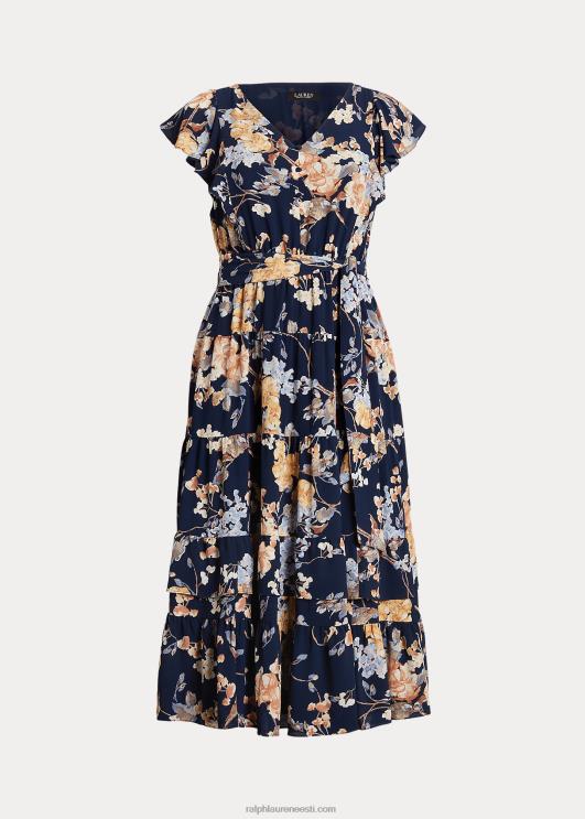 Ralph Lauren naised lilleline mullikleit PR0V4703 mereväe multi