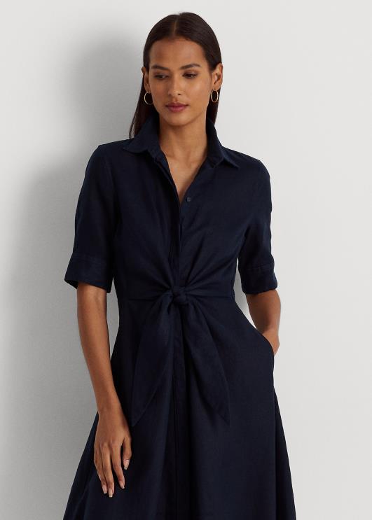 Ralph Lauren naised linane särk PR0V4075 merevägi