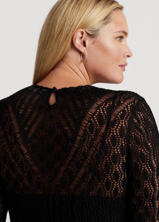 Ralph Lauren naised linasest segust kampsunkleit PR0V4562 must