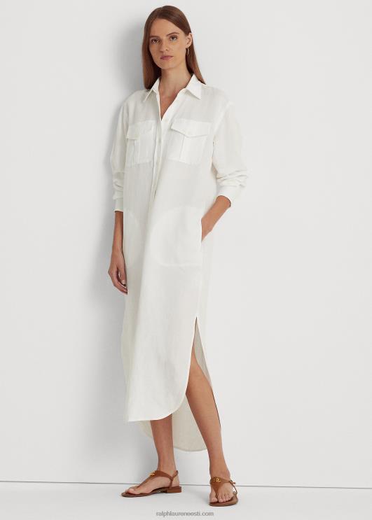 Ralph Lauren naised linasest segust särkkleit PR0V4360 valge