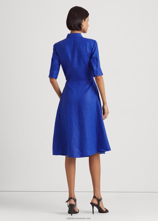 Ralph Lauren naised lipsuga ees linane särkkleit PR0V3841 sinine saturn