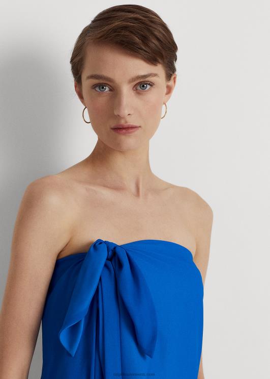 Ralph Lauren naised ombre-prindiga šifoonist paelavaba kleit PR0V3925