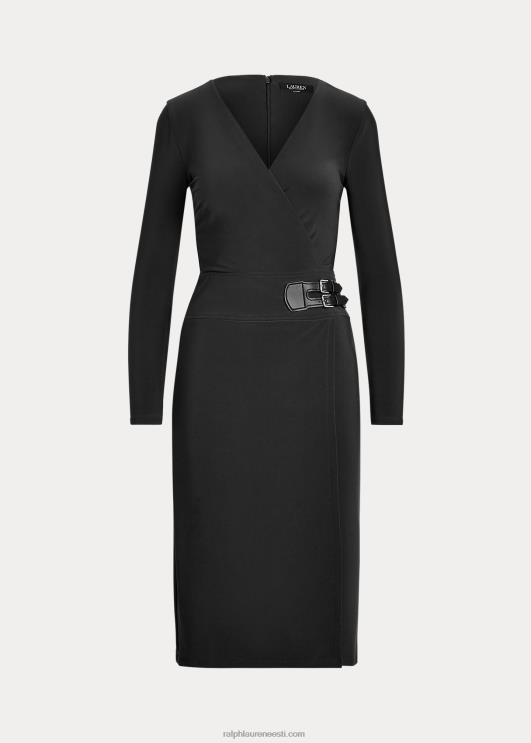 Ralph Lauren naised pandlaga jersey kleit PR0V4198 must