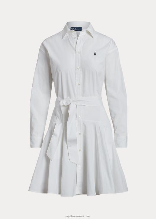 Ralph Lauren naised paneelidega puuvillane särk PR0V2922 valge