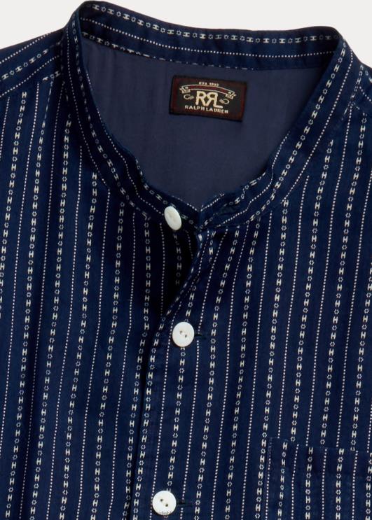 Ralph Lauren naised puuvillane voile särk PR0V3654 keskmine indigo