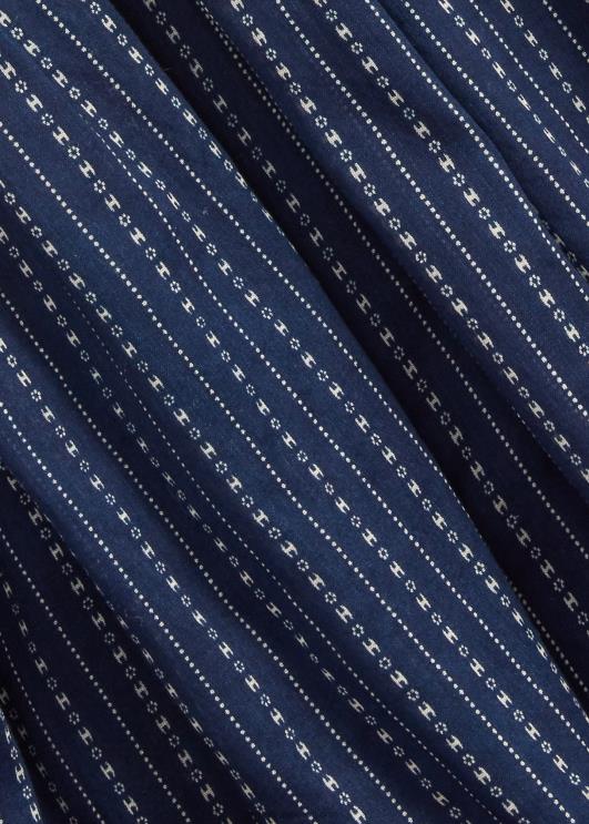 Ralph Lauren naised puuvillane voile särk PR0V3654 keskmine indigo